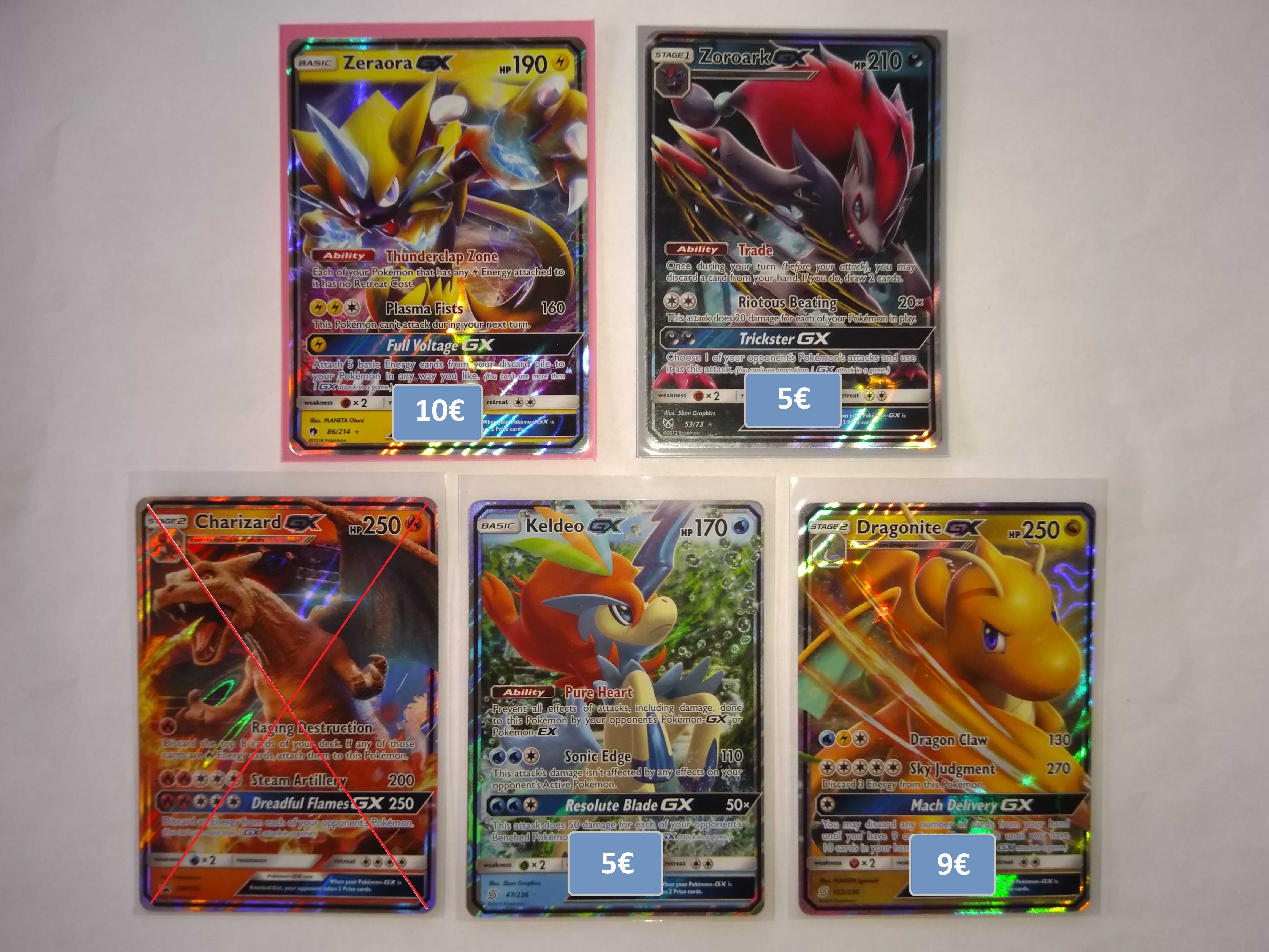 Cartas Pokemon GX e V de vários sets Tondela • OLX Portugal