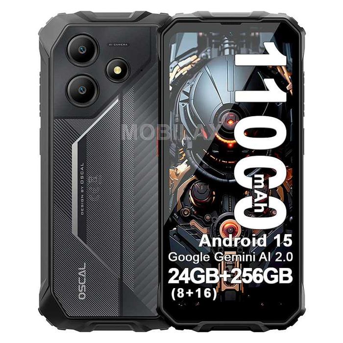 Телефон Blackview Oscal Marine 2 8Gb/256Gb 11000mAh протиударний смарт