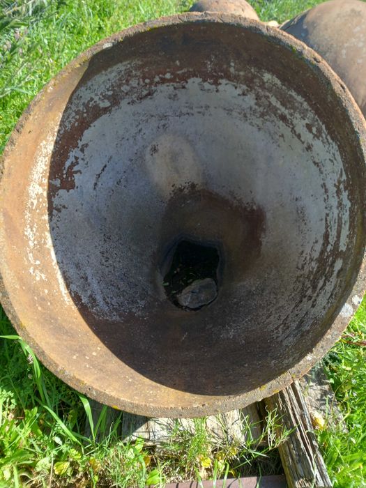 Meia talha de barro muito antiga