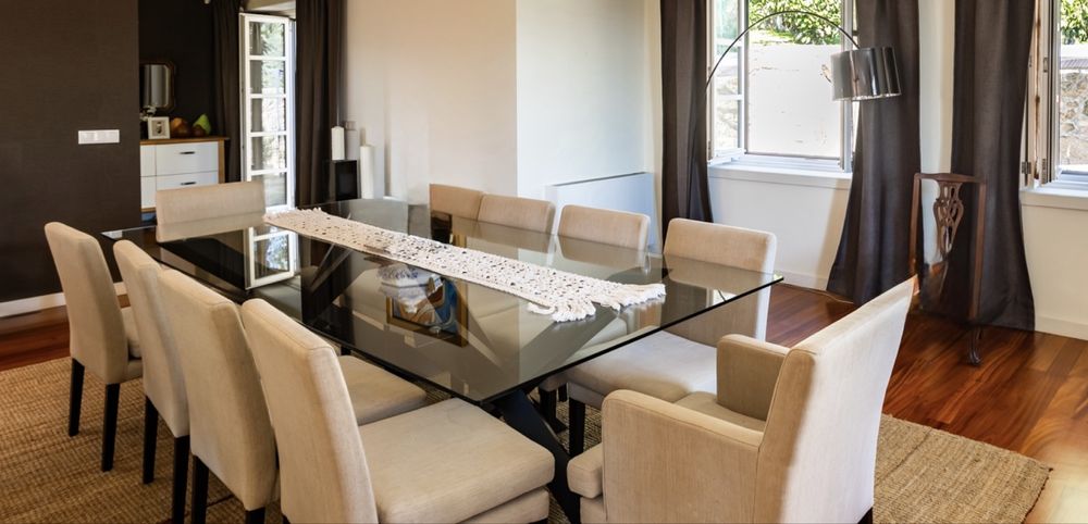 Conjunto de 10 cadeiras de jantar