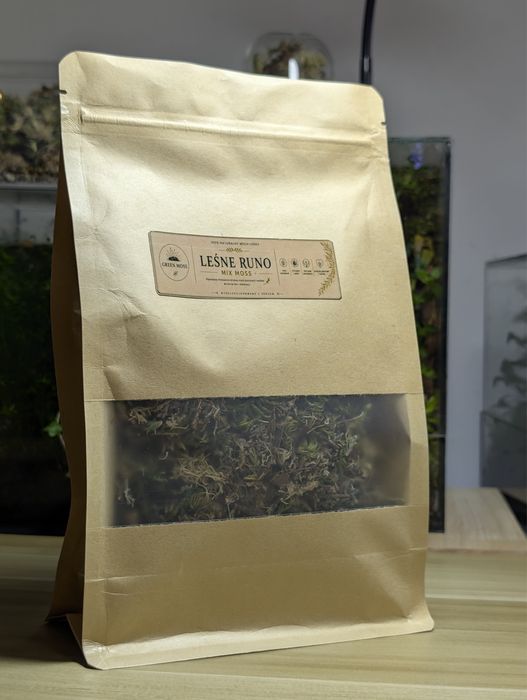 Leśne runo, podłoże- naturalna ściółka do terrarium
