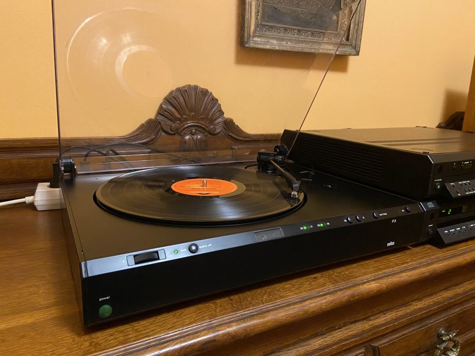 gramofon Braun Atelier P3, direct drive, quartz, automat dual, ortofon