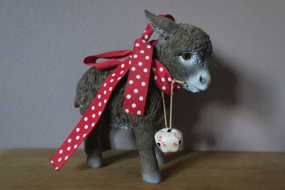 Figurka osiołek osioł dekoracja