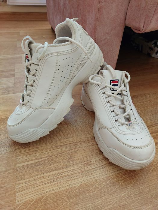 Кросівки білі Fila,розмір 38, стелька 25 см