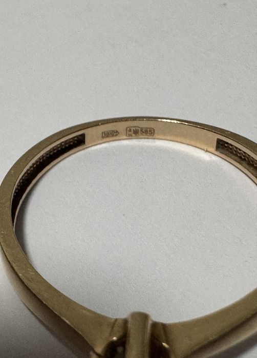 Золотое кольцо 585 проба