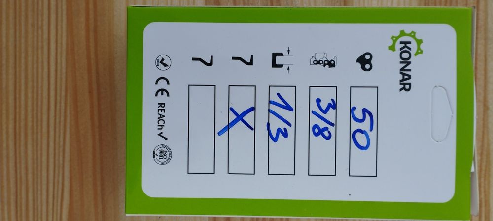 Łańcuch do piły stihl 3/8 1,3 50 zębów konar