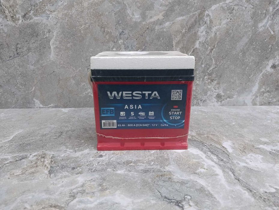 Аккумулятор Westa 65 asia Efb