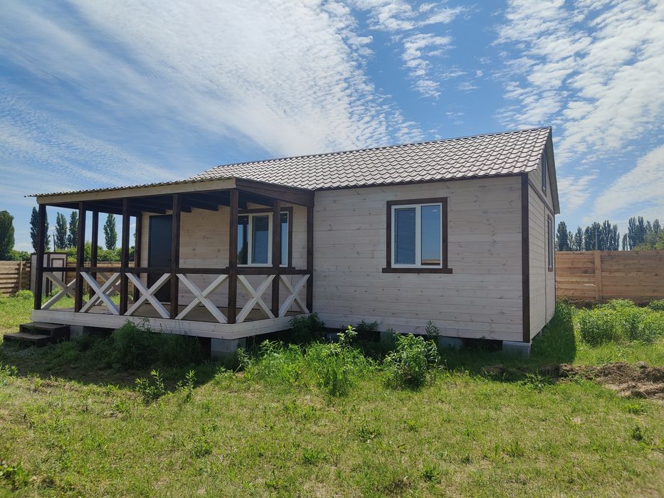 Затишний сучасний будинок 54 м² біля лісу та озер — с. Забір'я (5 соток)