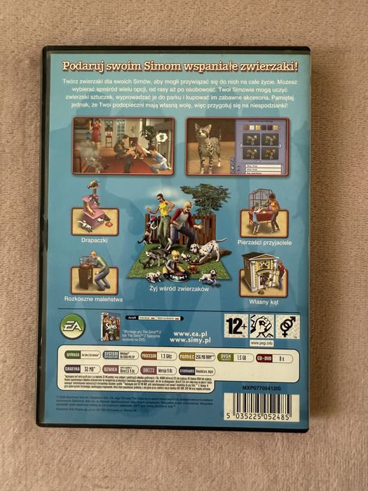 The Sims 2 zwierzaki