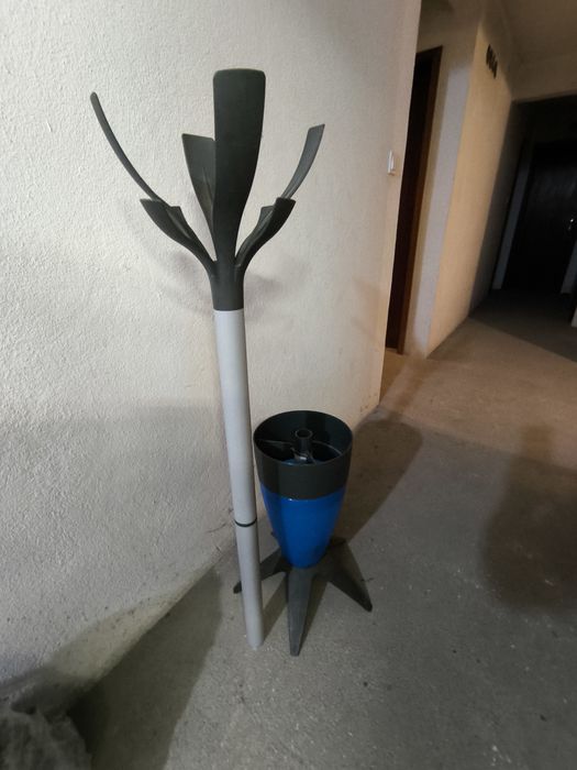 Bengaleiro Metal/Plástico Azul