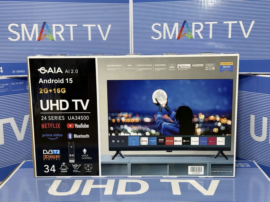 • Розпродаж • Телевізори Samsung 32 смарт ТВ, Wi-Fi, 4K