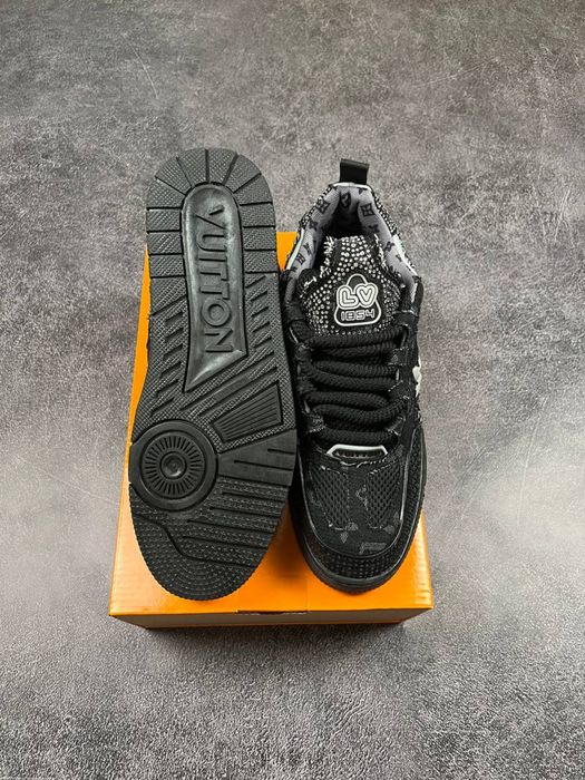 Louis Vuitton x Swarovski Skate Sneaker Black