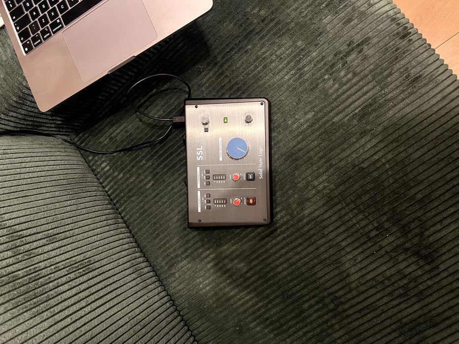 SSL 2 Solid State Logic interfejs audio – stan idealny, komplet, 4K