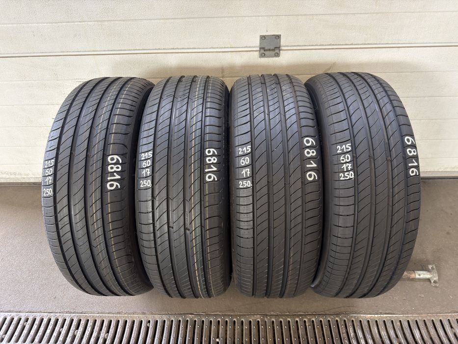 Opony letnie Michelin 215/60/17 96H - JAK NOWE 2025r.