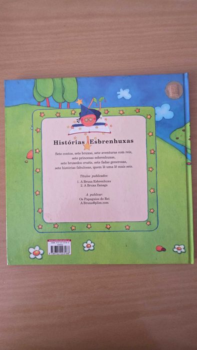 Livro infantil "A Bruxa Zanaga" de Margarida Castel-Branco