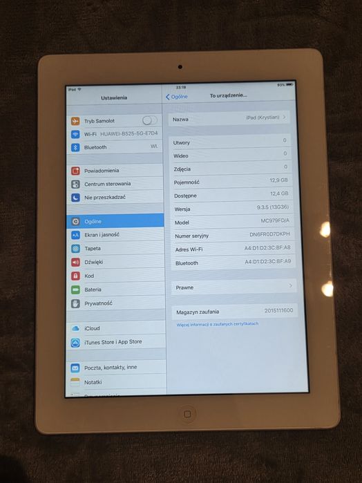 Ipad 2 gen 2011 r