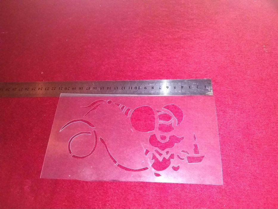 Новогодние трафареты