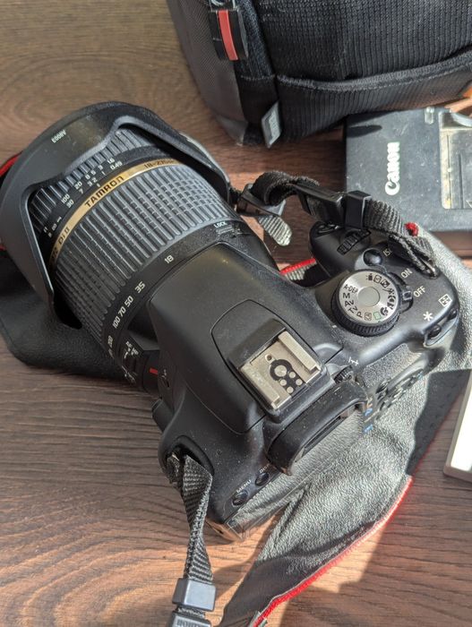 Canon EOS 500D + Мегазум Tamron 18-270 + Штатив Velbon