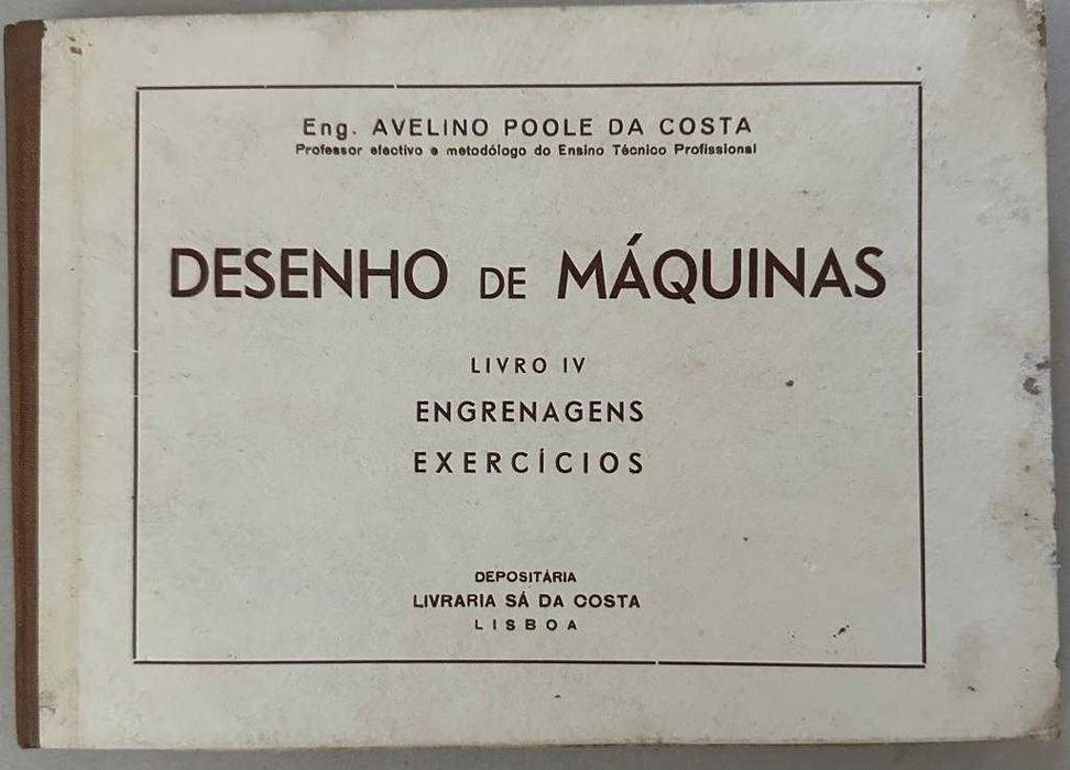 Livros desenho de máquinas (antigos)