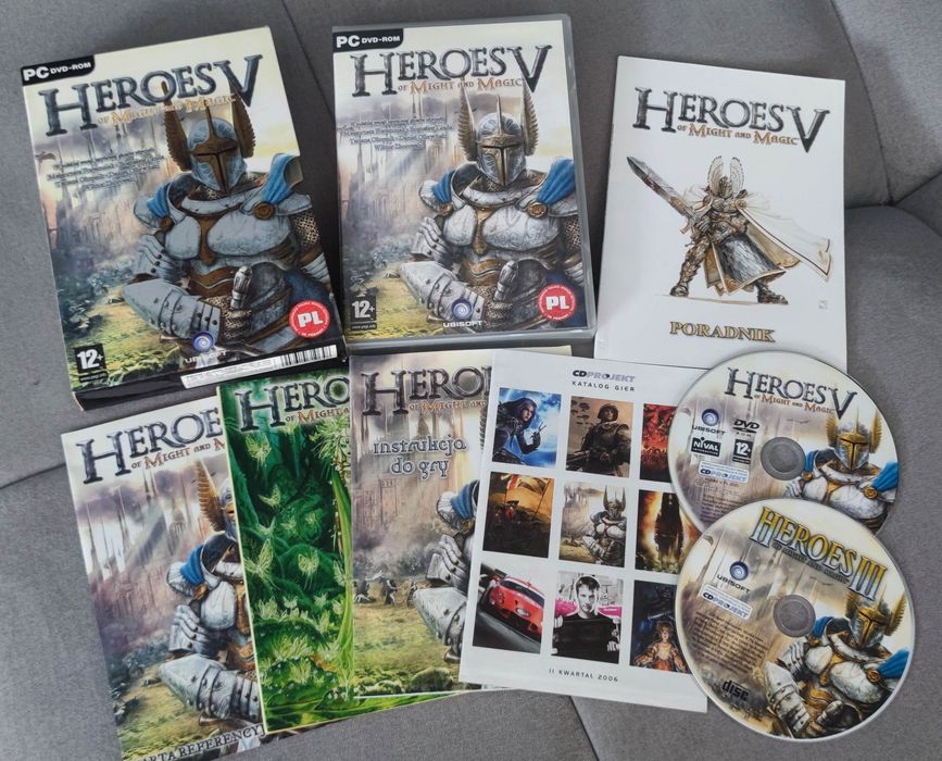 Heroes Of Might And Magic III oraz V polskie wydanie