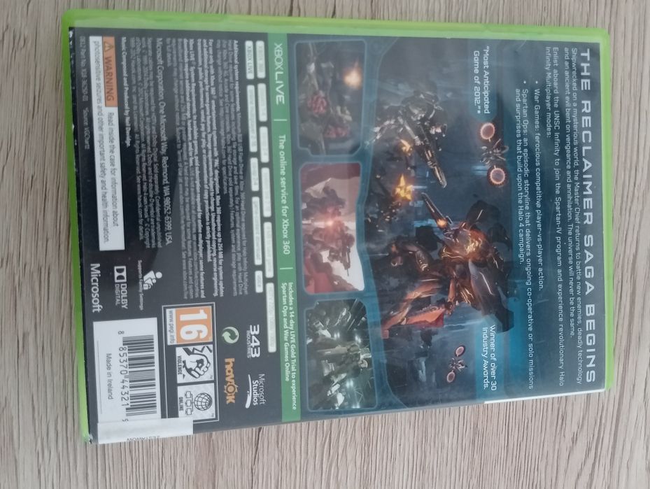 Gra HALO 4 na Xbox 360