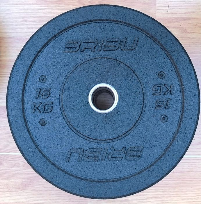 Obciążenia bumper olimpijskie zestaw 100 kg BRIBU