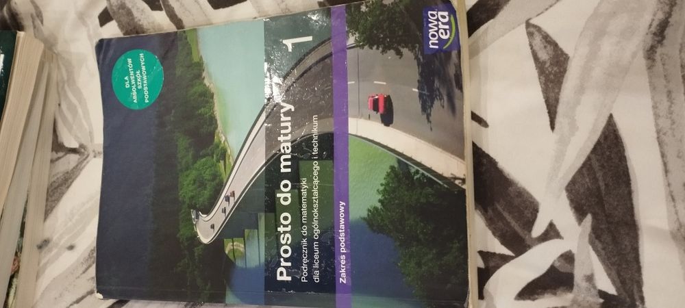 Podręcznik do matematyki Prosto do matury 1 dla kl. 1 liceum/technikum