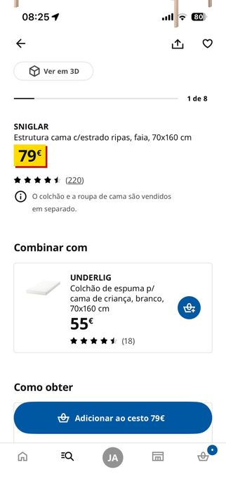 Cama de criança