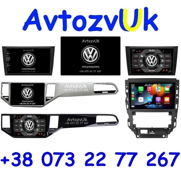 Магнітола GOLF 4 5 6 7 Volkswagen VW JETTA 6 5 SPORTSVAN BORA Андроїд 16