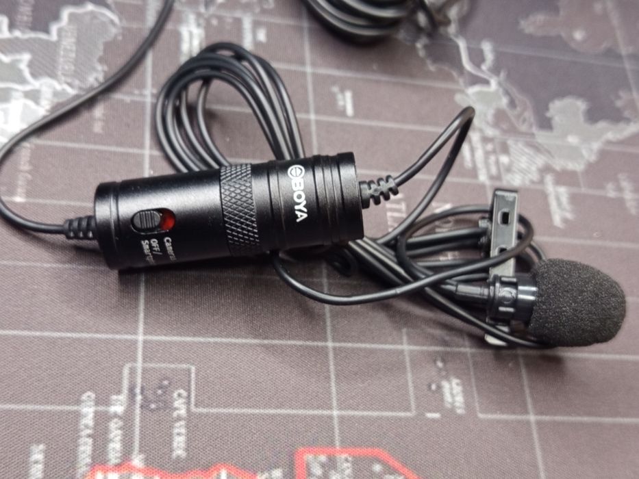 Петличний мікрофон boya by-m1