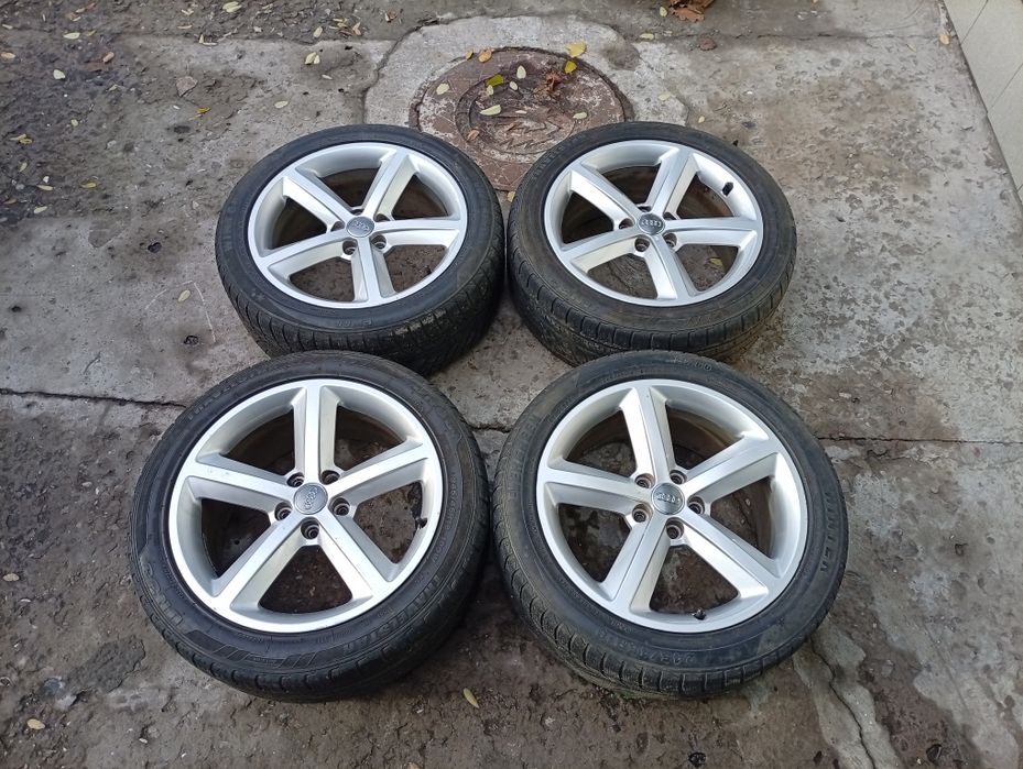 Продам диски AUDI с зимней резиной Nokian 255/50 R19