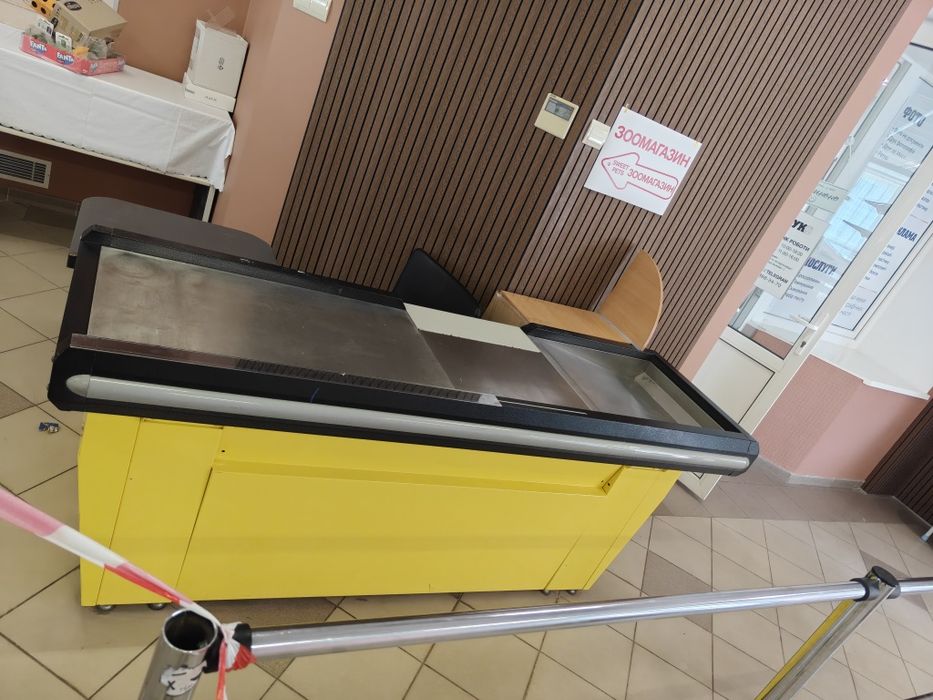 Касовий бокс Прилавок касира модерн експо +  POS обладнання