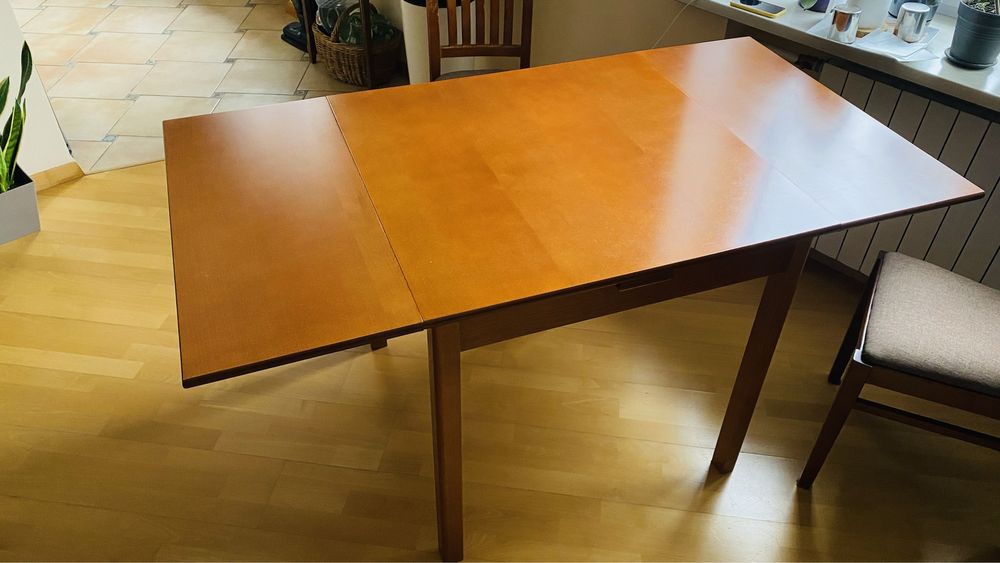 Стол обеденный раздвижной 80х80 / 150х80