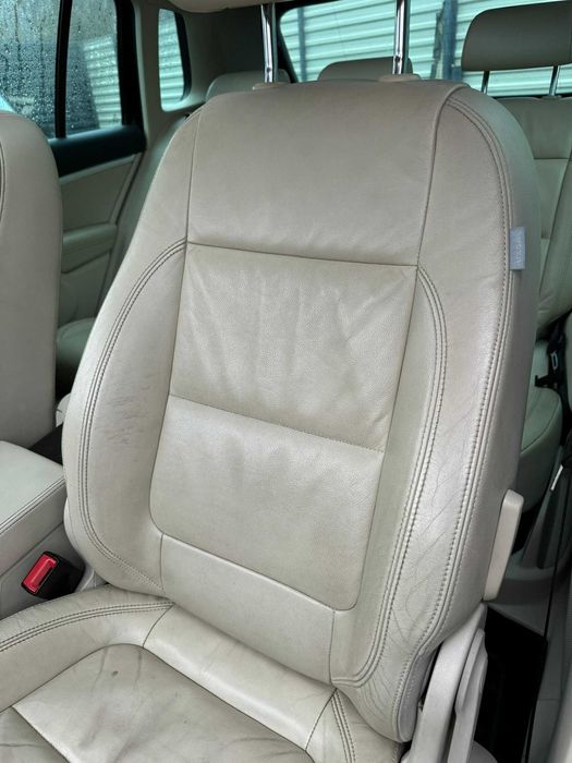 Комплект сидінь сидіння салон VW Tiguan 1 шкіра біла підігрів