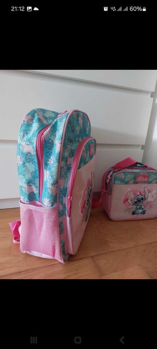 Mochila escolar + lancheira