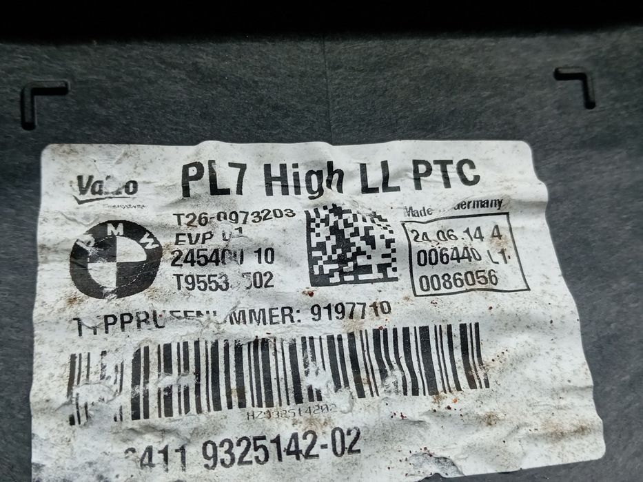 Chauffage / sofagem completa BMW 1 (F20)