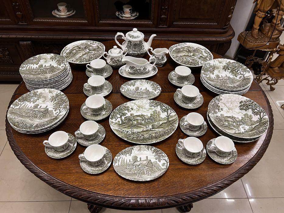 Сервіз Вінтажний Фарфоровий «Країна Шекспіра", Ridgway..Англія