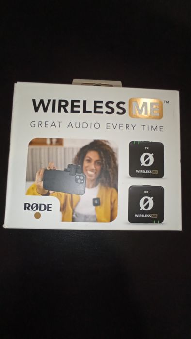 Microfone Sem Fios c/ Microfone Integrado no Recetor