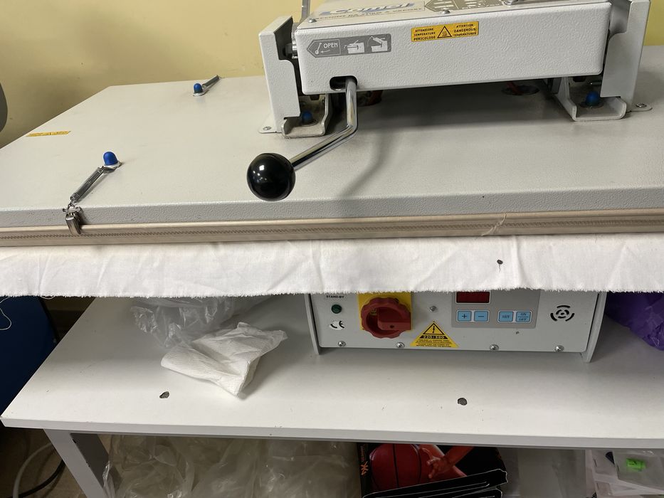 Prasa termopodklejarka COMEL PL/T 1250 plyta 1250 mm sublimacja