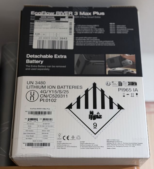 Зарядная станция EcoFlow RIVER MAX 3 Plus Wireless