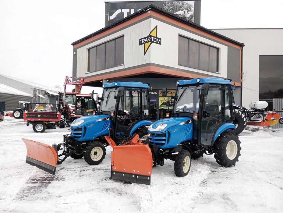 Nowy Traktor Ciągnik LS XJ25 24KM 4x4 wspomaganie Pług Kabina Solarka