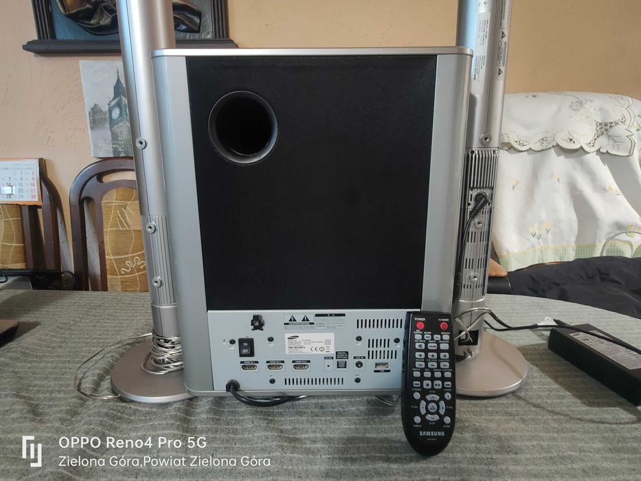 SAMSUNG 100% Sprawny System Soundbar 2.1 HW-E551 HDMI Bluetooth Pilot