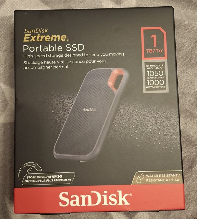 Disco SSD Externo Sandisk Extreme Portable 1TB