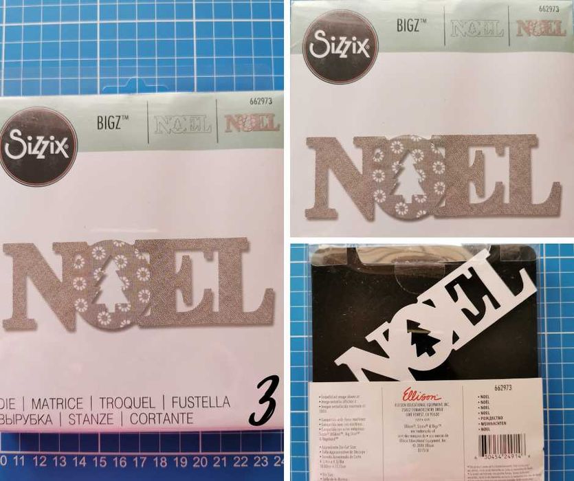 Cortantes vários Sizzix novos - Natal e Inverno - Entrega imediata