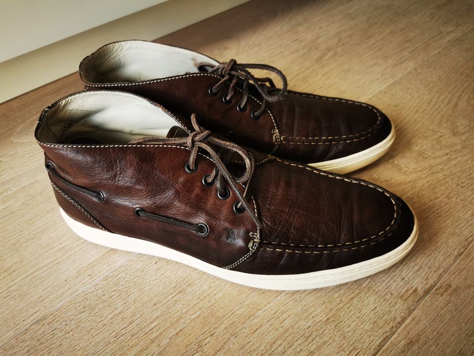 Buty męskie Tod's wiązane skóra licowa r. 45 włoskie Moliera 2