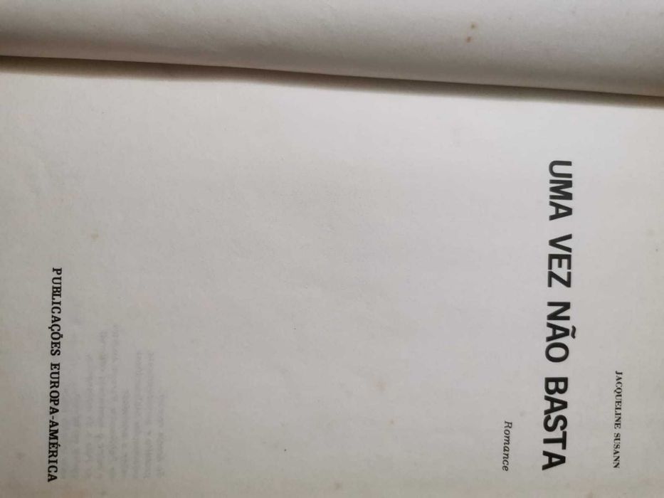 Uma Vez Não Basta - Jacqueline Susann