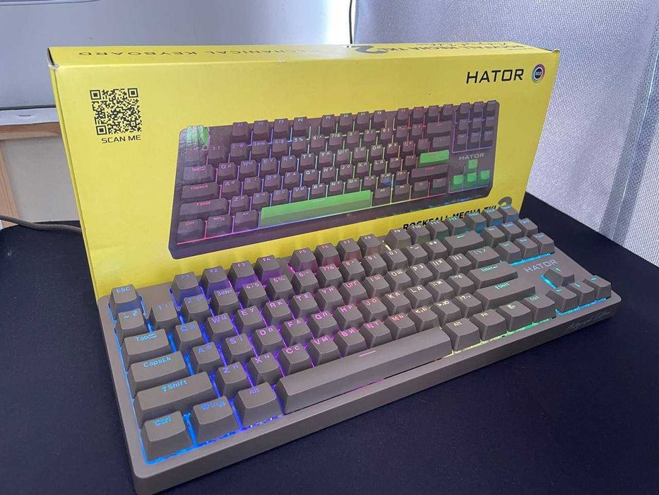 Клавіатура Hator Rockfall Mecha TKL 2 Autograph Edition