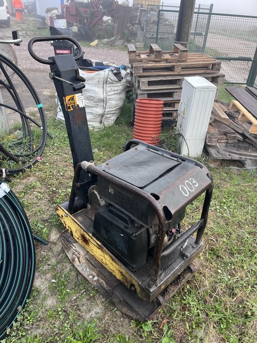 Zageszczarka płyta 500kg zatarty silnik