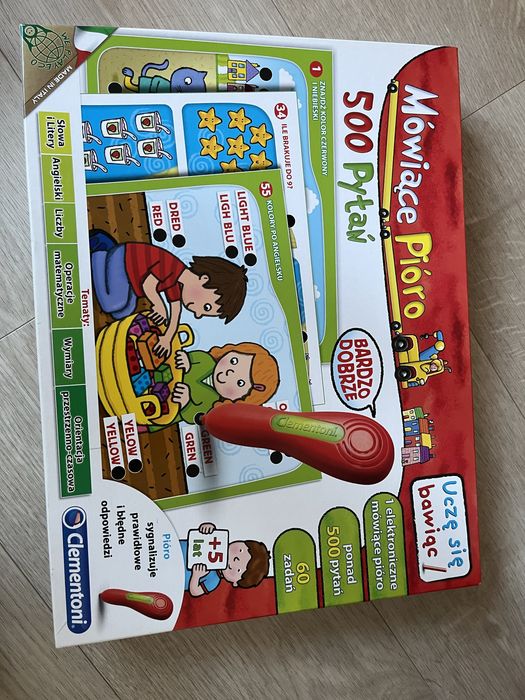 Gra edukacyjna „Mówiące pióro” Clementoni