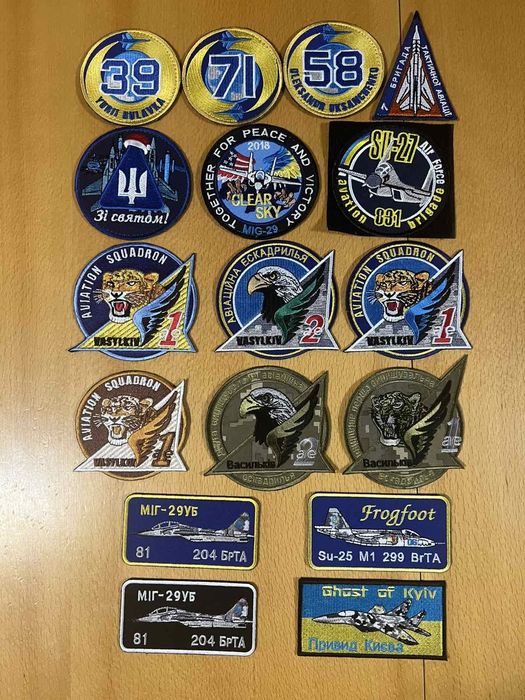 Продам шеврони ВИСОКА ЯКІСТЬ (ЗСУ,авіація) КОЛЕКЦІЙНЕ видання !